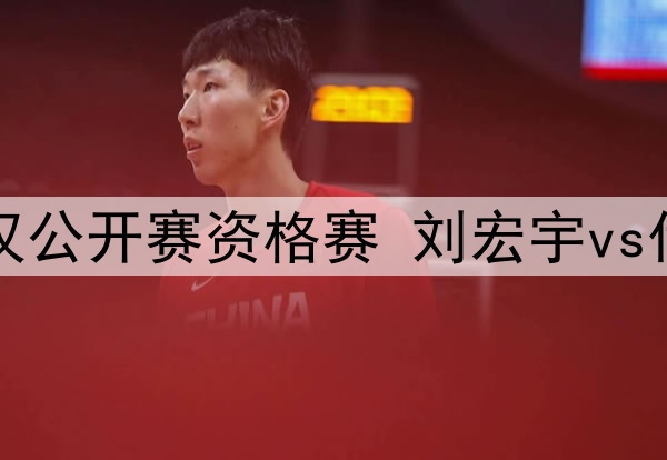 2025年6月23日 斯诺克武汉公开赛资格赛 刘宏宇vs伊恩-伯恩斯 全场录像回放
